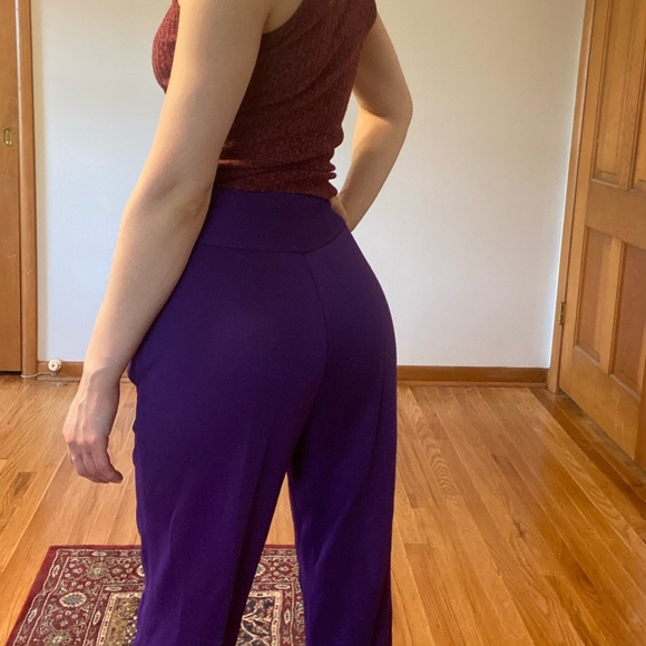 Vtg 1970s high-waist pants - Picture 2 of 6